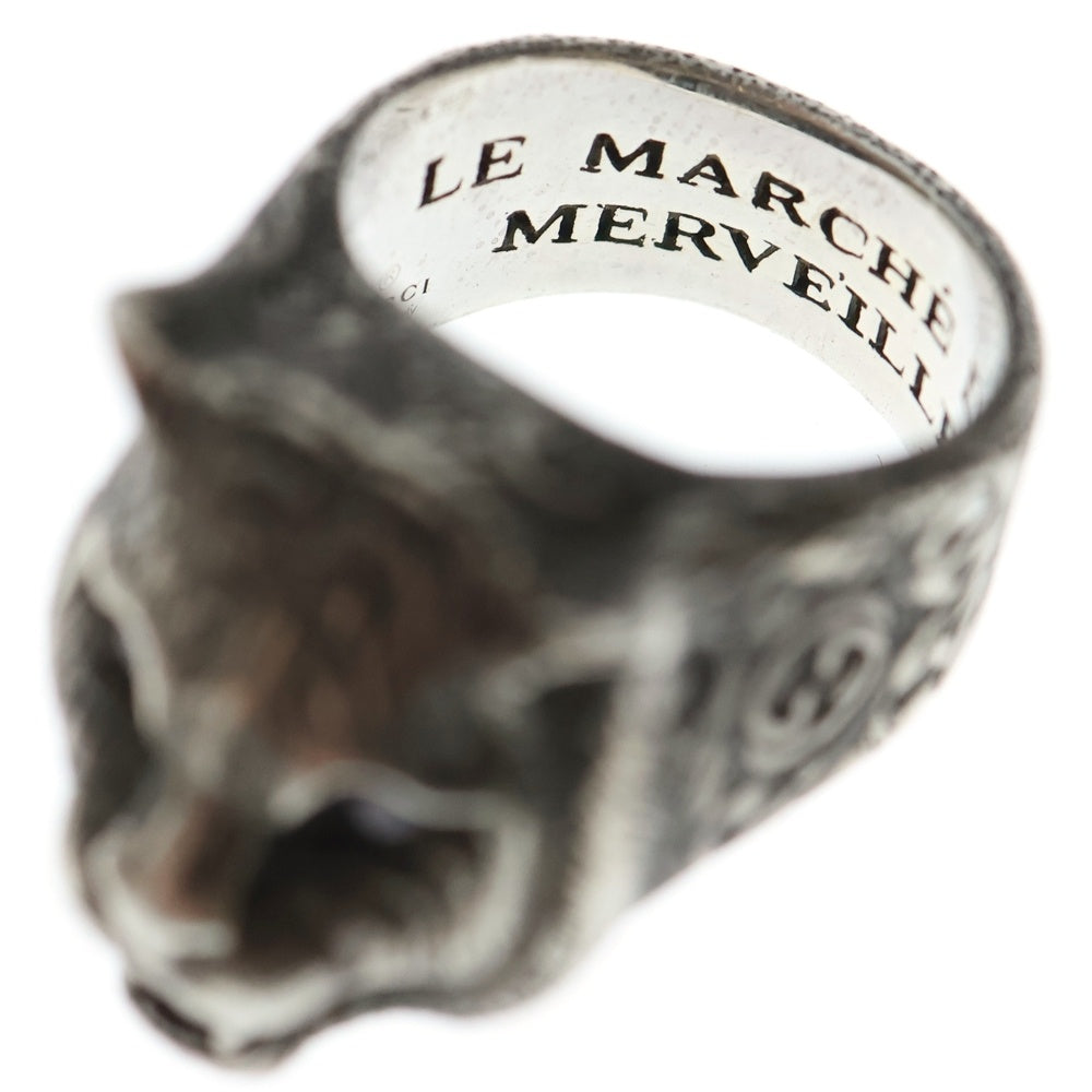 GUCCI(グッチ) キャットヘッド リング Sv925 シルバー 15 指輪 アクセサリー