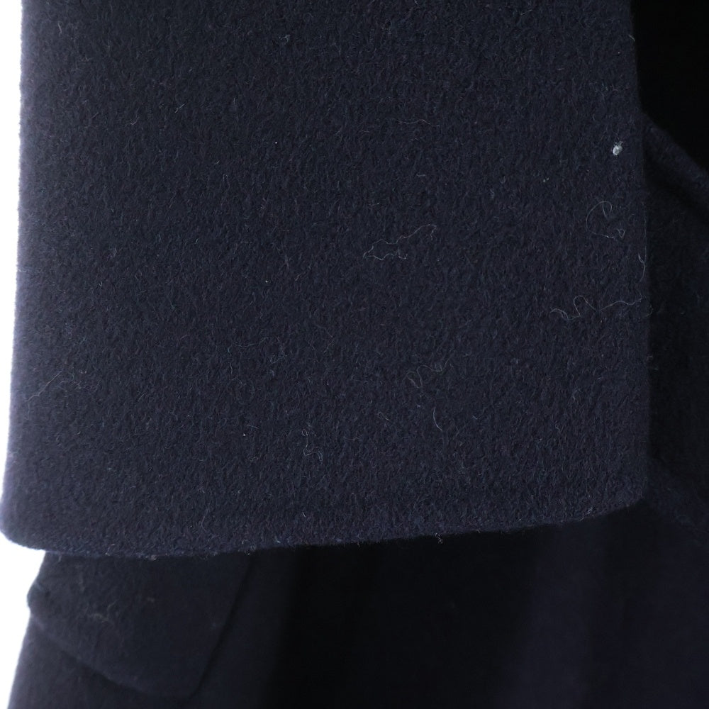 Max Mara(マックスマーラ) メルトンウール ベルト付き ガウン ロングコート ネイビー レディース 50160279