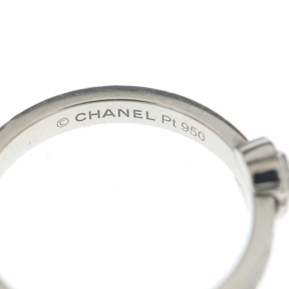 CHANEL(シャネル) カメリア ダイヤリング Pt950 プラチナ J11885 指輪 レディース