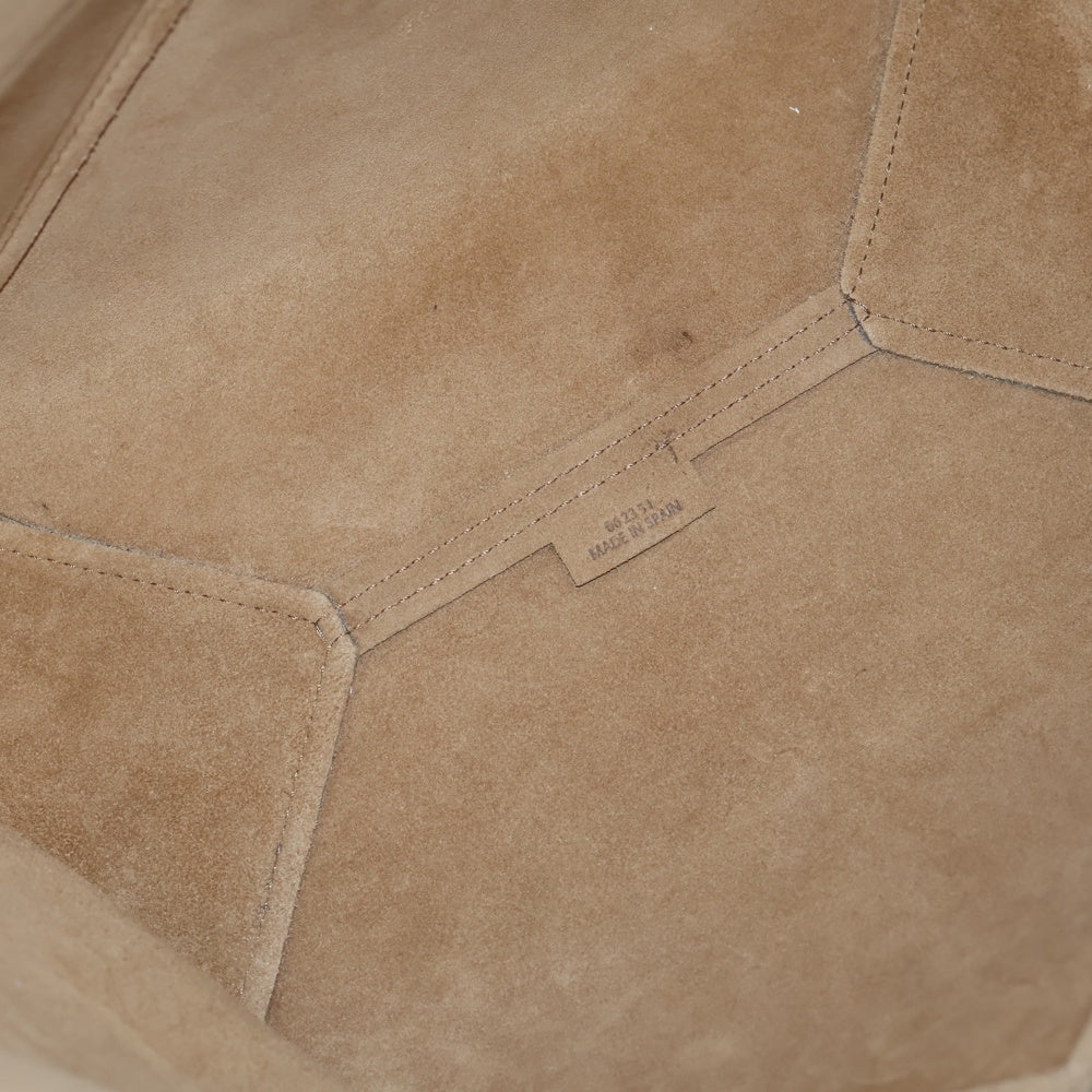 LOEWE(ロエベ) パズルフォルド ミディアム トートバッグ ハンドバッグ グリーン カーキ レザー レディース