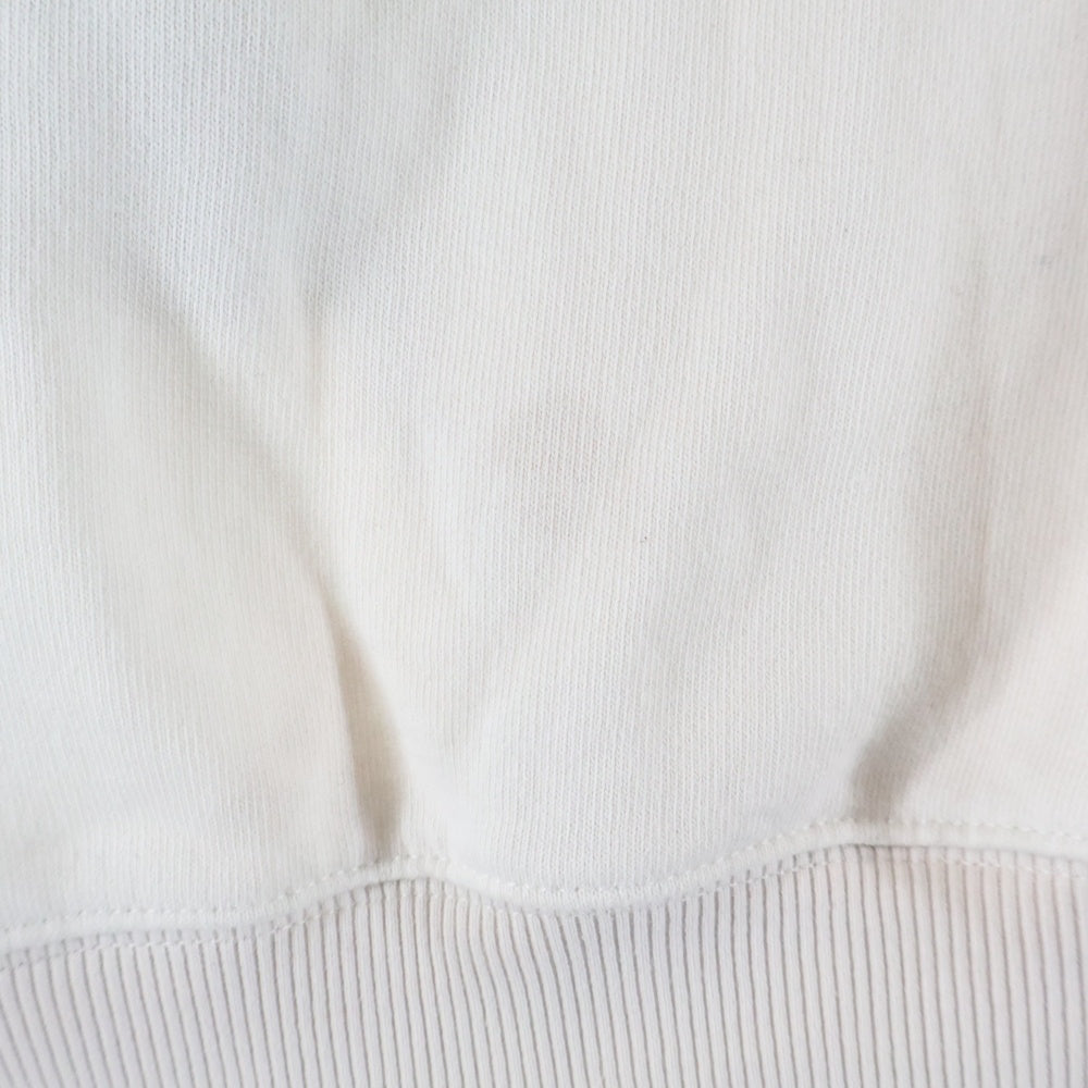 PRADA(プラダ) 21SS トライアングル エンボスロゴ プルオーバー スウェットパーカー フーディー ホワイト UJL185 レディース