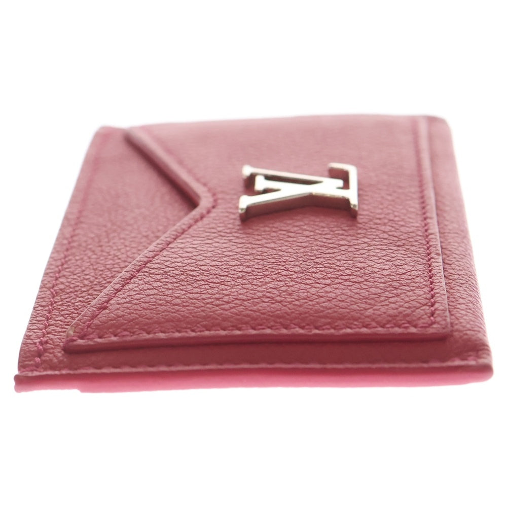 LOUIS VUITTON(ルイヴィトン) ポルト・カルト・ロックミー ピンク レザー カードケース M68555 レディース