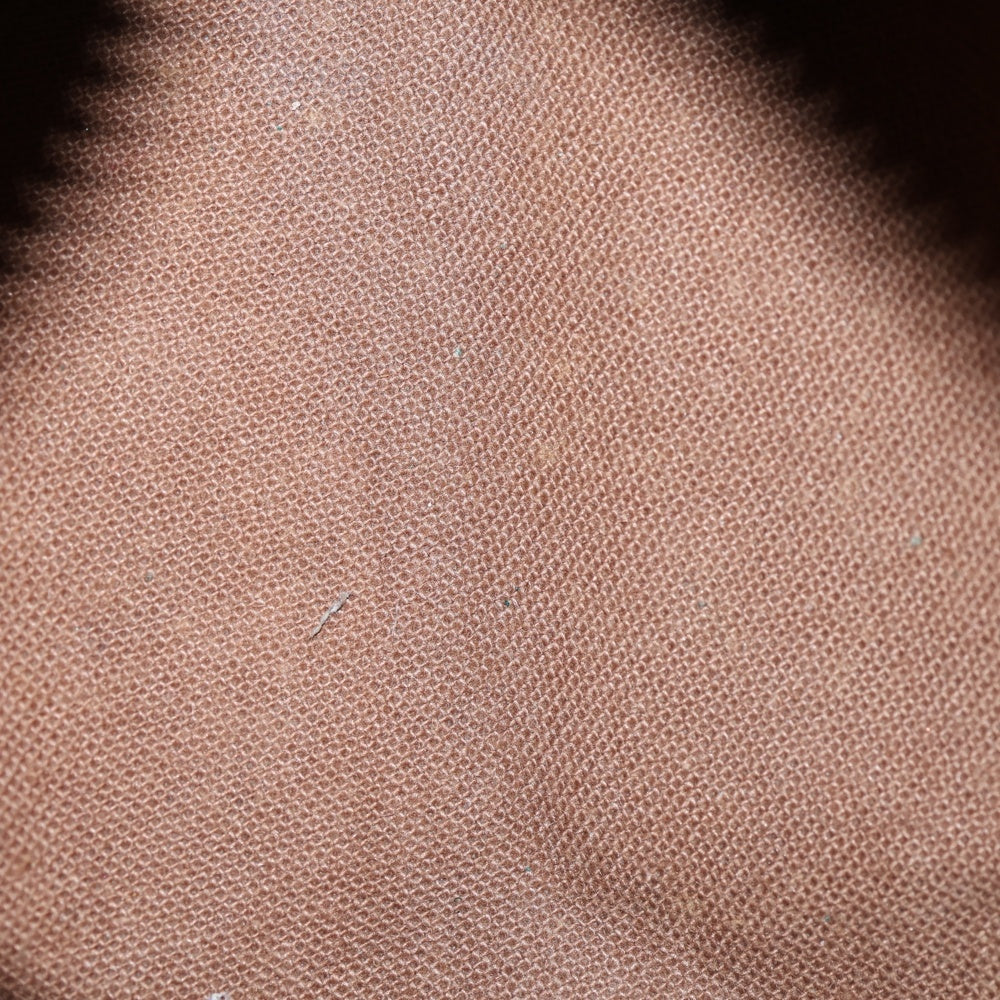 LOUIS VUITTON(ルイヴィトン) モノグラム ナノスピーディ ミニボストンバッグ ハンドバッグ ブラウン レザー×PVC ゴールド金具 レディース