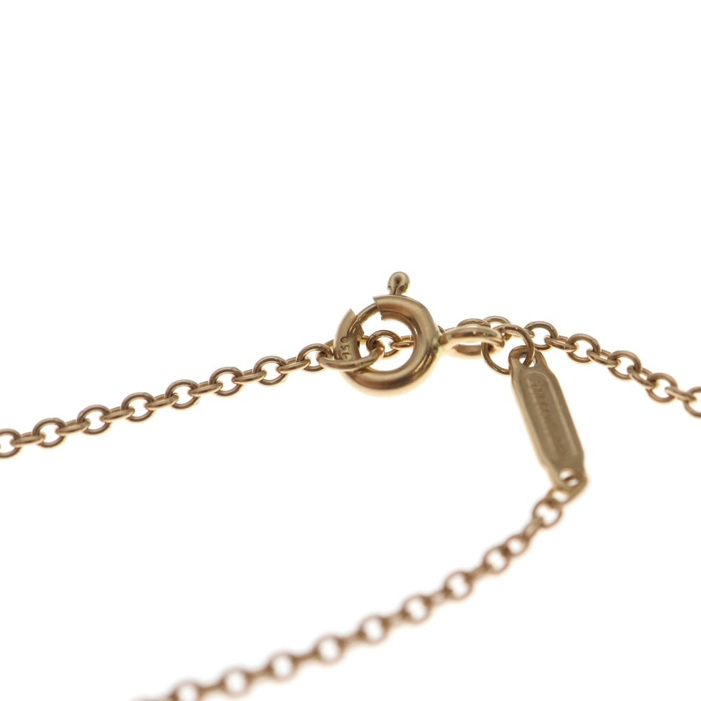 TIFFANY & Co.(ティファニー) Tスマイル スモール ダイヤチェーンブレスレット Au750PG ピンクゴールド レディース