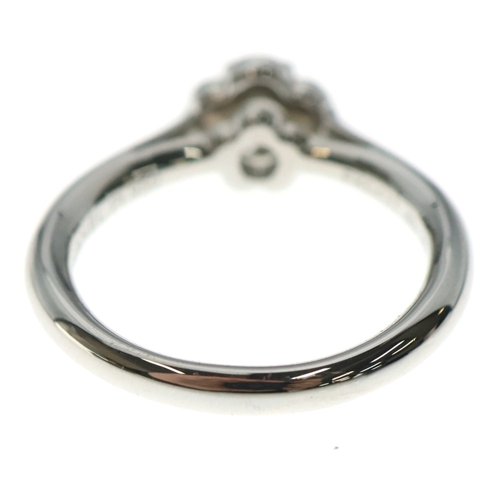 CHANEL(シャネル) カメリアコレクション ダイヤモンド リング 1PD 0.30ct Au750 K18 WG ホワイトゴールド 指輪 レディース