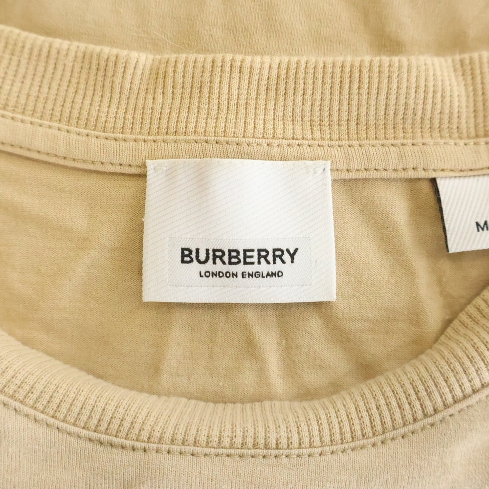 BURBERRY(バーバリー) ロゴ 半袖 Tシャツ ベージュ M レディース