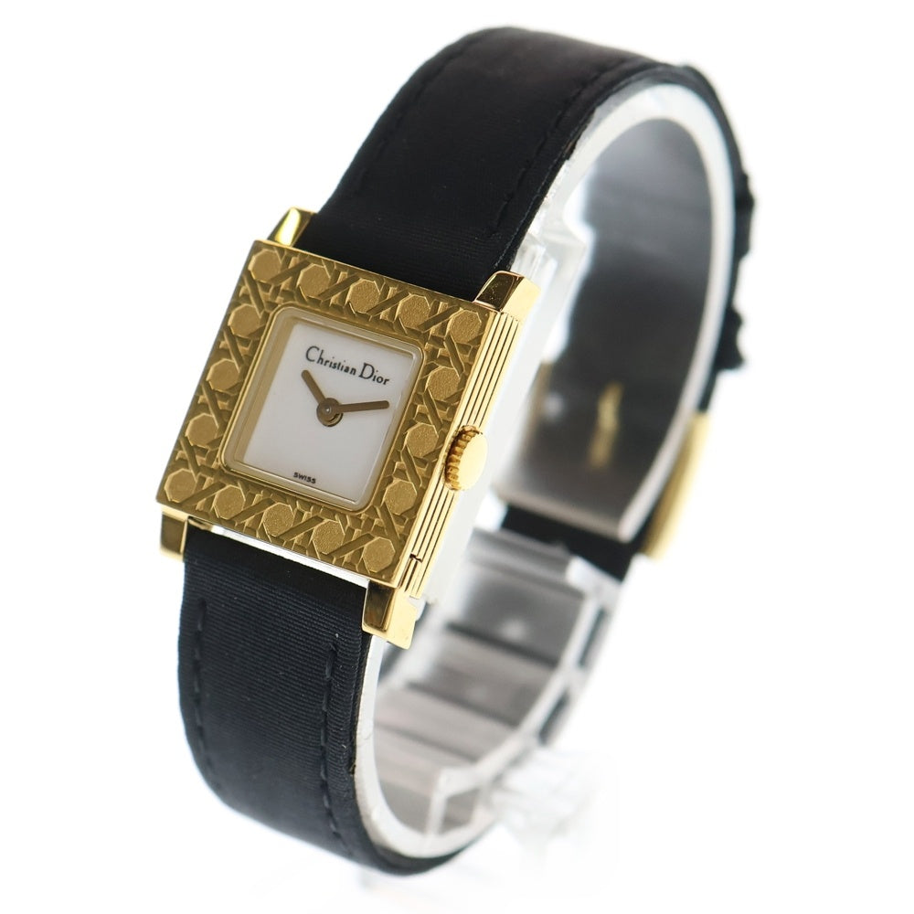 Christian Dior(クリスチャンディオール) D60-159 ラ パリジェンヌ 白文字盤 GP/QZ ゴールド クォーツ 腕時計 レディース