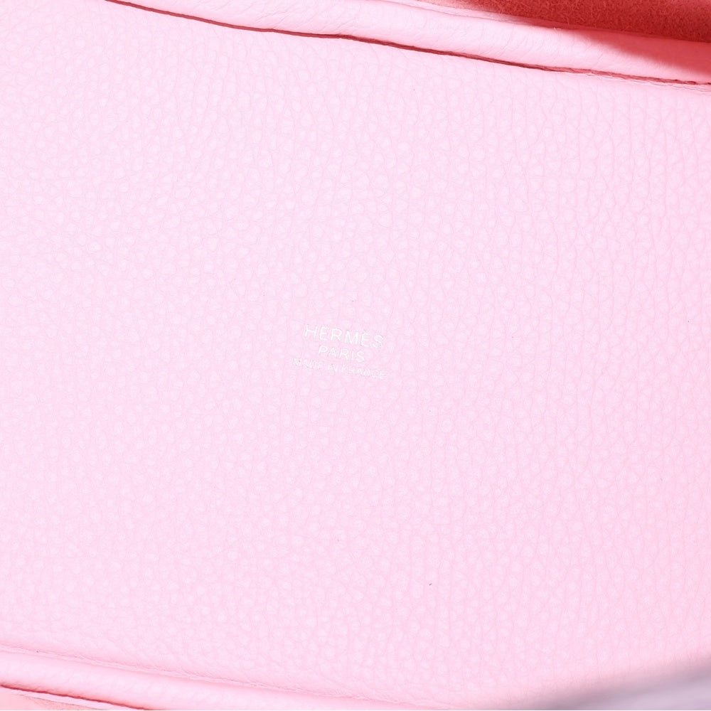 HERMES(エルメス) ピコタンロックPM ローズサクラ トリヨンクレマンス シルバー金具 ハンドバッグ K刻印 レディース