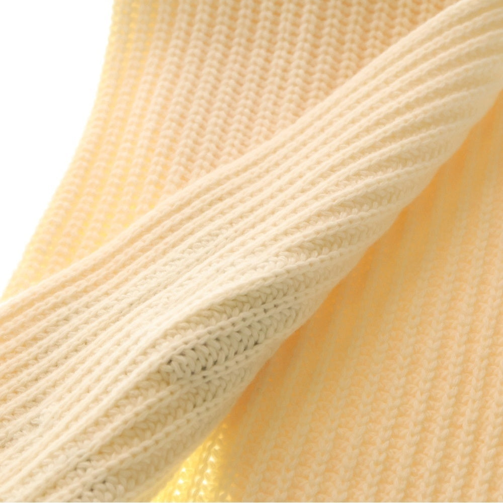 FENDI(フェンディ) ロゴ ニットマフラー アイボリー FXT352 レディース