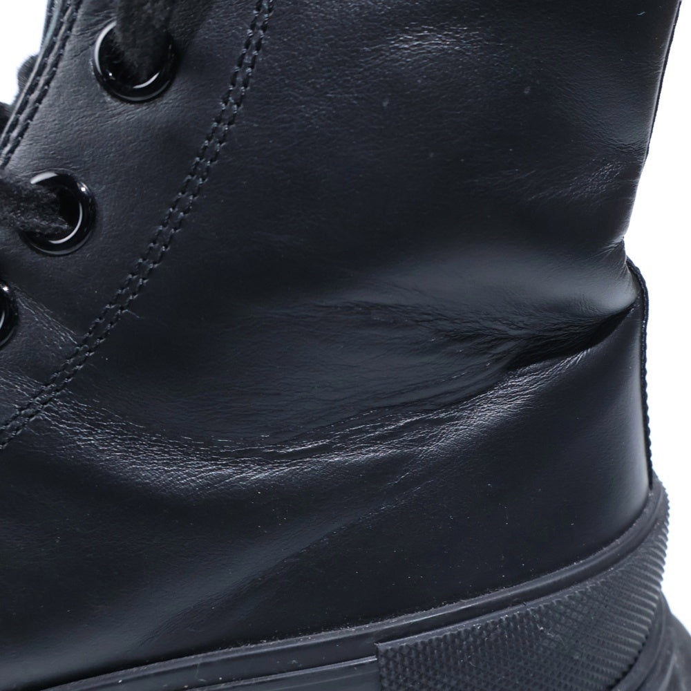 Alexander McQueen(アレキサンダーマックイーン) グラフィックオーバーサイズスニーカー ブラック 682422