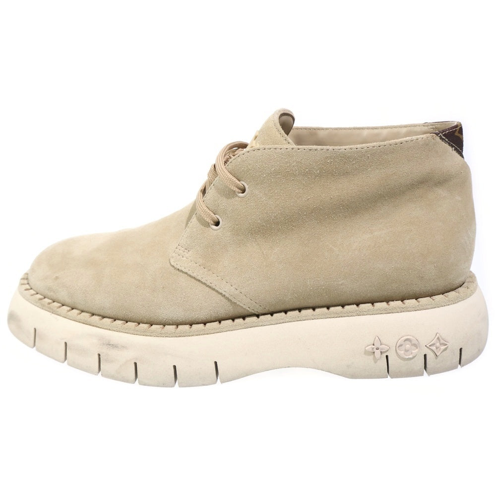 LOUIS VUITTON(ルイヴィトン) ■LV スクエア・ライン アンクルブーツ