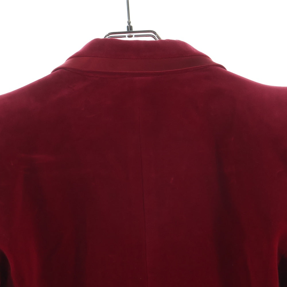 GUCCI(グッチ) ベルベット ピークドラペルシングルジャケット レッド 673899 ZAHW8 レディース