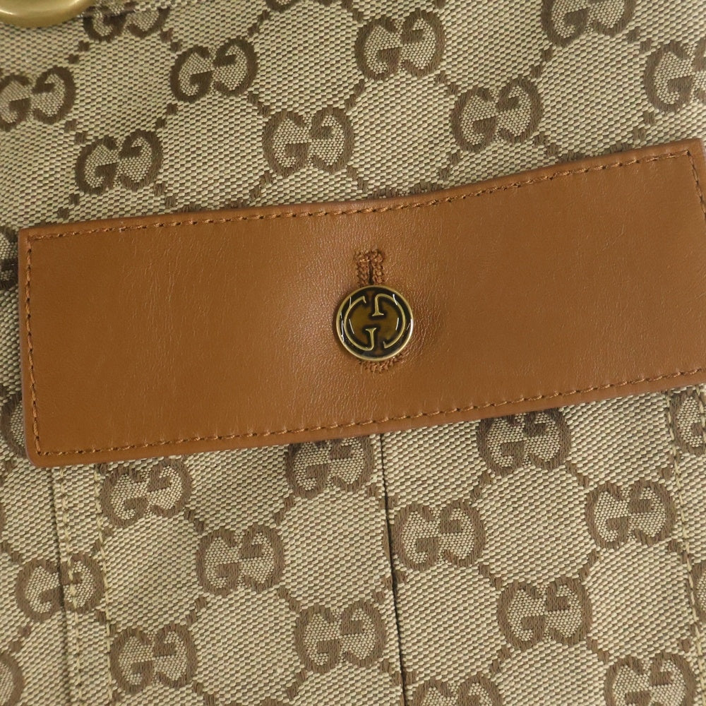 GUCCI(グッチ) ホースビット GGキャンバスパンツ ベージュ 681507 Z8AWK レディース