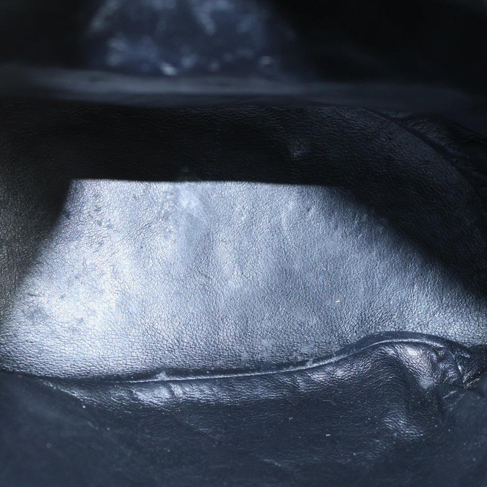 CHANEL(シャネル) マトラッセ ココマーク ターンロック ラムスキン レザー バックパック リュックサック ゴールド金具 ブラック 3番台 レディース