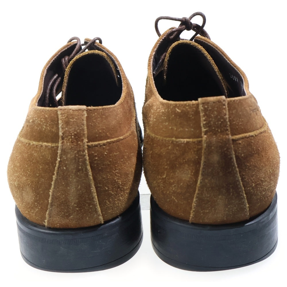 Salvatore Ferragamo(サルヴァトーレ フェラガモ) プレーントゥ スウェードレザーシューズ ブラウン