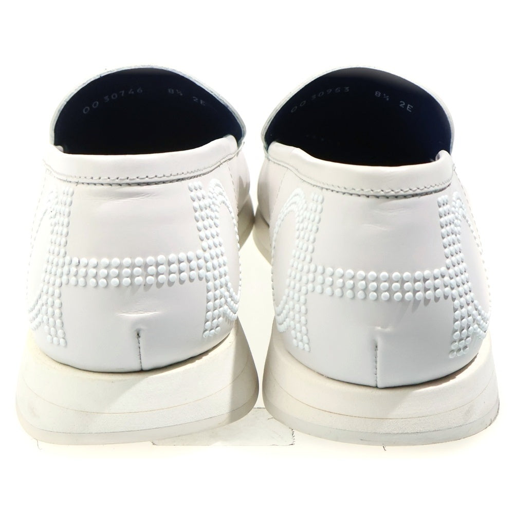 Salvatore Ferragamo(サルヴァトーレ フェラガモ) バックガンチーニデザインモカシンローファー ホワイト