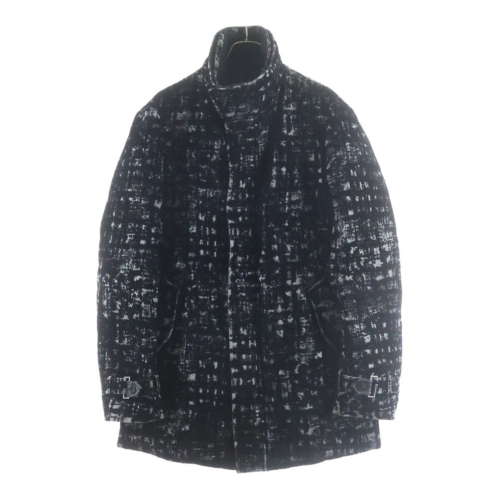 GIORGIO ARMANI(ジョルジオアルマーニ) レザー切替 ベロア ベルベット