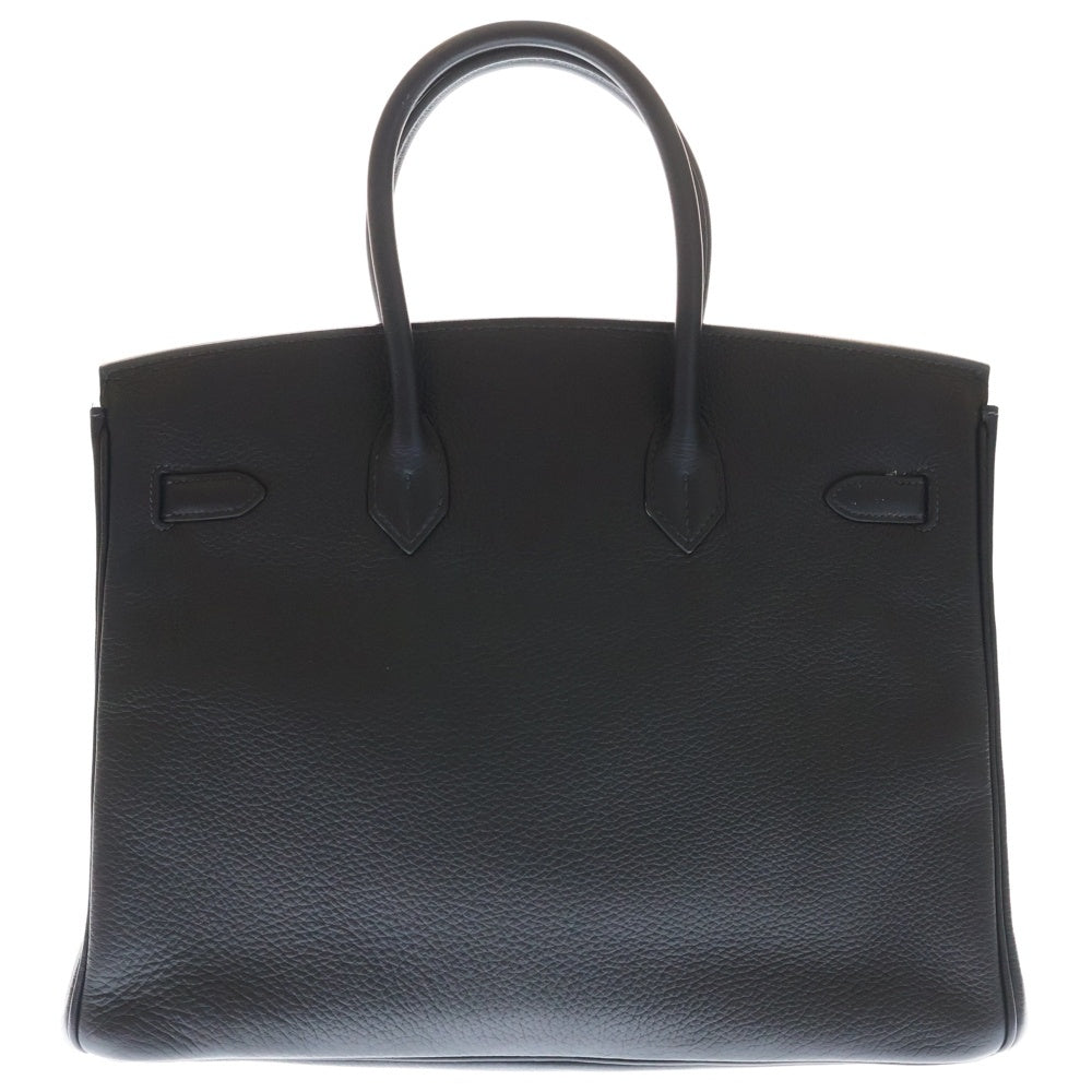 HERMES(エルメス) バーキン35 ブルーニュイ トゴ □G刻印 シルバー金具 ハンドバッグ レディース