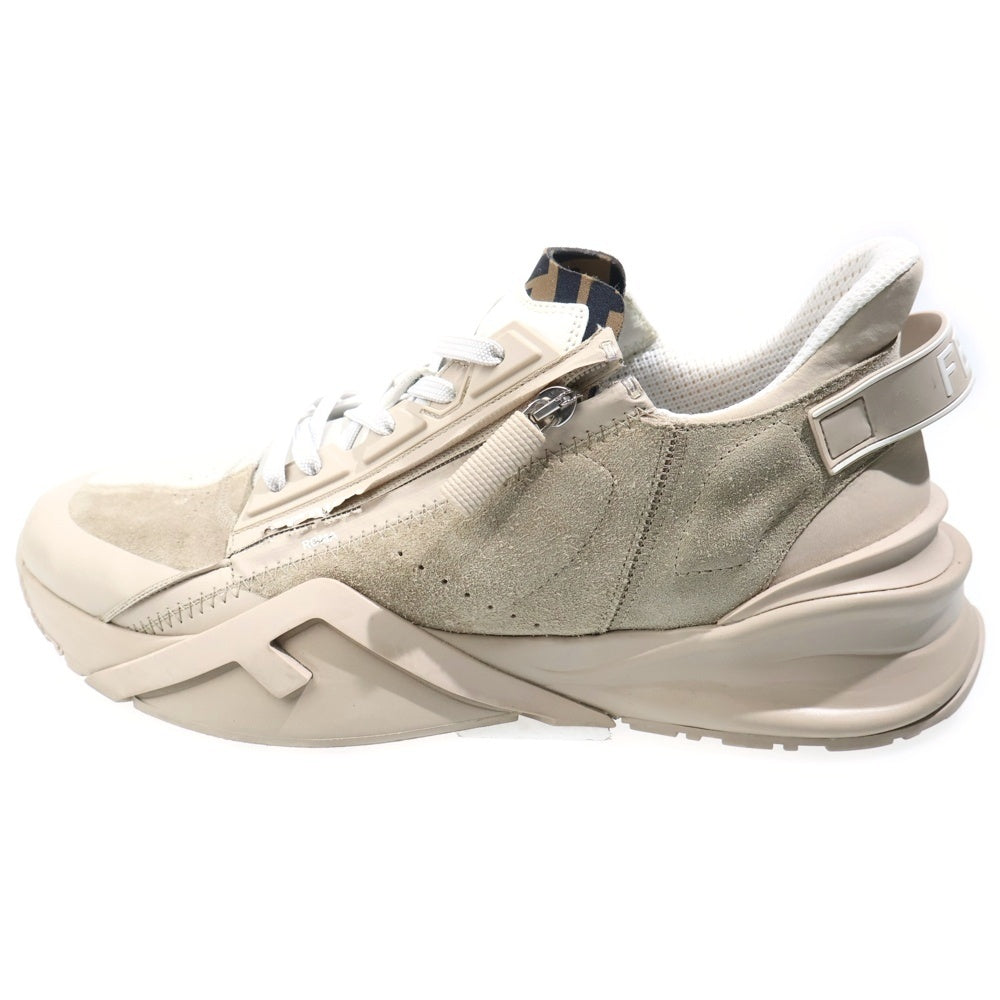 FENDI(フェンディ) フェンディ フロー ローカットスニーカー ベージュ