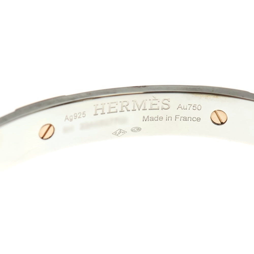 HERMES(エルメス) ミニクルー SH バングル ブレスレット ゴールド 31.1g レディース