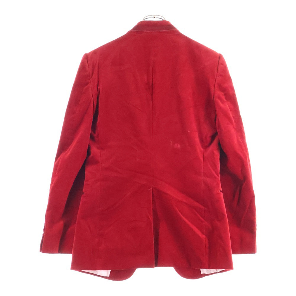 GUCCI(グッチ) ベルベット ピークドラペルシングルジャケット レッド 673899 ZAHW8 レディース