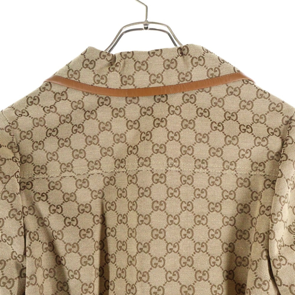 GUCCI(グッチ) GGキャンバス ジャケット ベージュ 682302 Z8AWR 2184 レディース