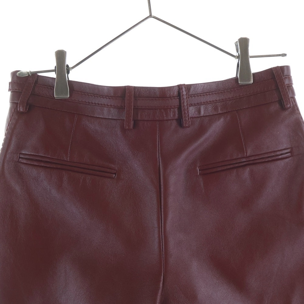 GUCCI(グッチ) ホースビット レザー ショートパンツ レッド 815075 XNA4G レディース