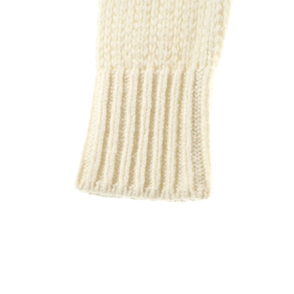 SAINT LAURENT PARIS(サンローランパリ) チェーンデザインウールカーディガン ホワイト 605878 YAJT2 レディース