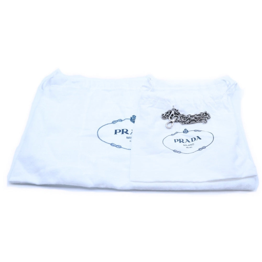 PRADA(プラダ) Re-Edition 2005 Re-Nylon 2WAY テスート サフィアーノ ナイロン ハンドバッグ ショルダーバッグ ブラック 1BH204 レディース