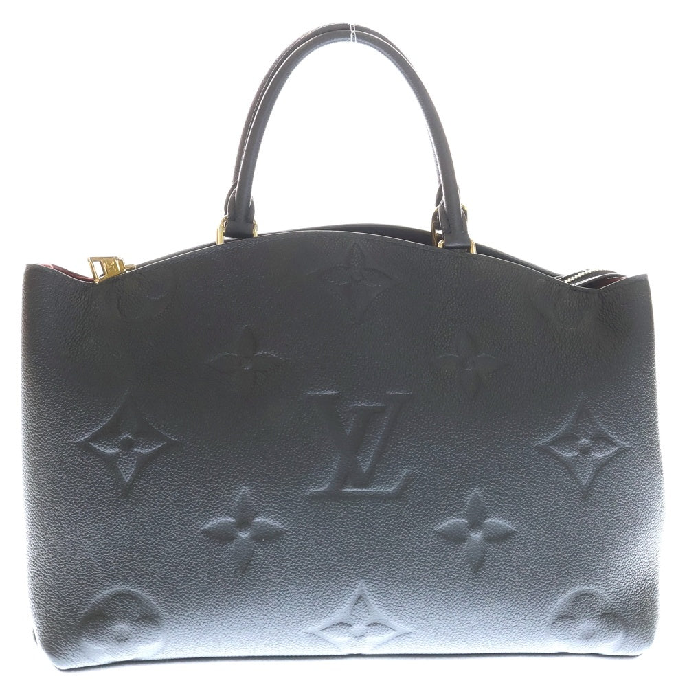 LOUIS VUITTON(ルイヴィトン) モノグラムアンプラント グラン・パレMM 2WAYバッグ ハンドバッグ ショルダーバッグ ブラック ノワール レザー M45811 ゴールド金具 レディース