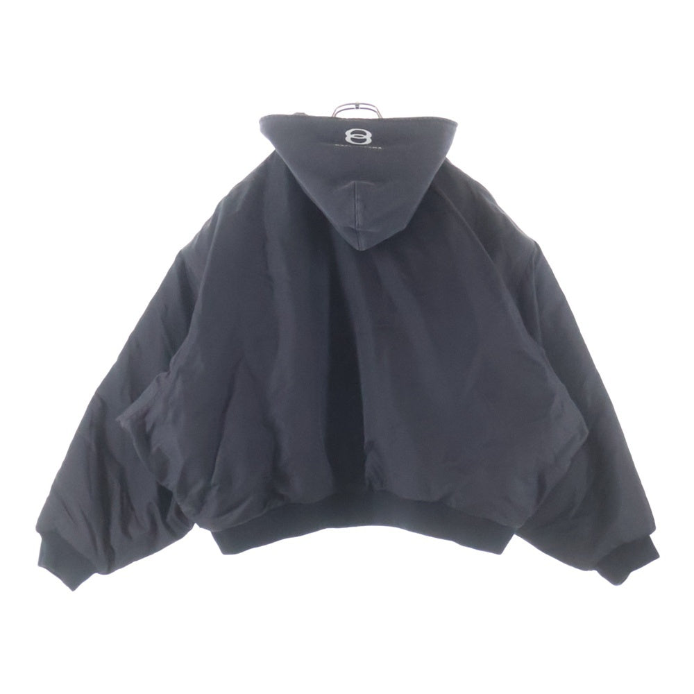 BALENCIAGA(バレンシアガ) フーデッド スタンダードボンバー ジャケット ブラック