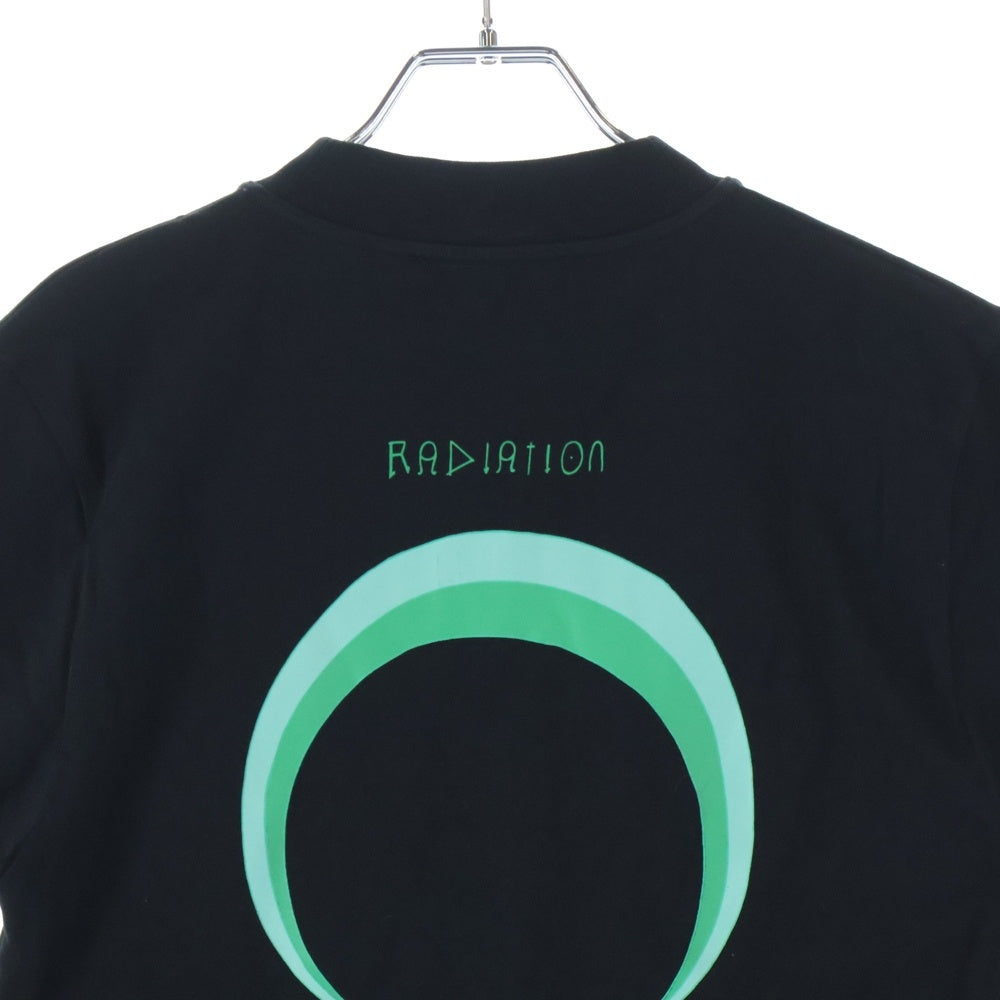 MARINE SERRE(マリーン セル) 19AW ムーンプリント 半袖Tシャツ カットソー ブラック レディース