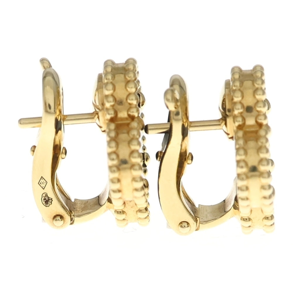 Van Cleef & Arpels(ヴァンクリーフアンドアーペル) 18K ヴィンテージアルハンブラ オニキス ピアス ゴールド/ブラック レディース