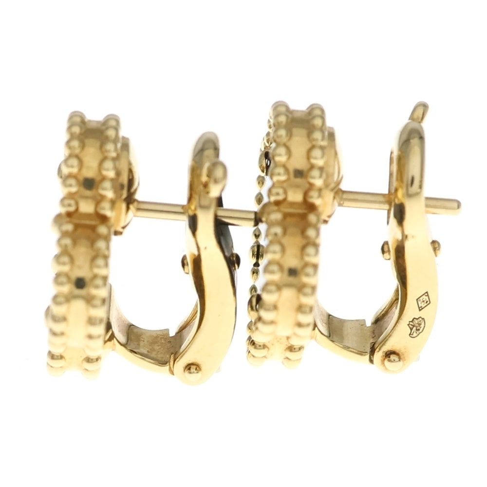 Van Cleef & Arpels(ヴァンクリーフアンドアーペル) 18K ヴィンテージアルハンブラ オニキス ピアス ゴールド/ブラック レディース