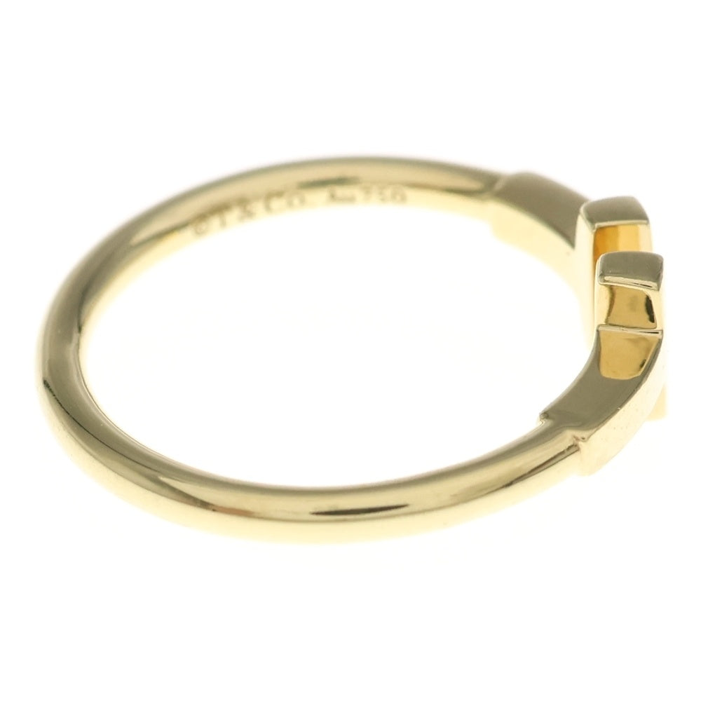 TIFFANY & Co.(ティファニー) Tワイヤー リング 指輪 ゴールド 750 #50