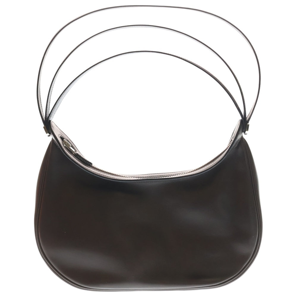 HERMES(エルメス) カポラル マルジェラ期 ワンショルダーバック ブラウン カーフレザー シルバー金具 □F刻印 レディース
