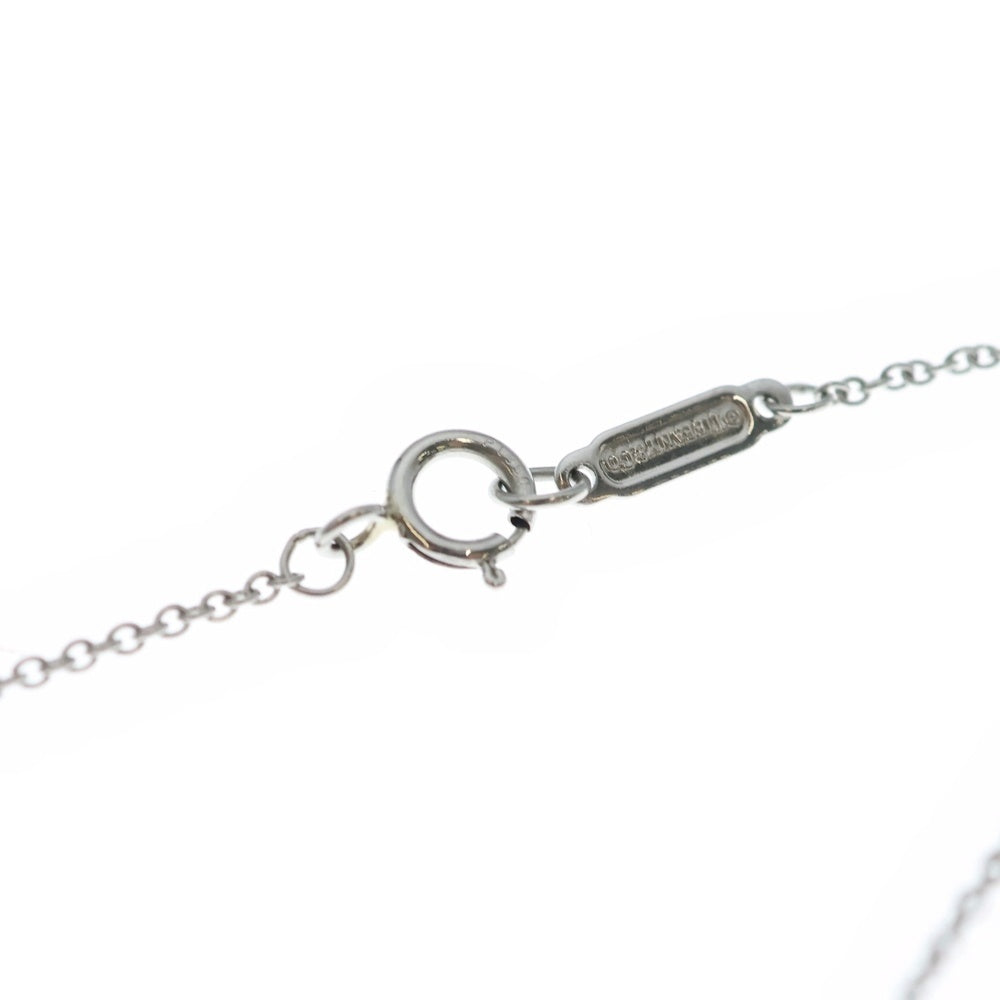 TIFFANY & Co.(ティファニー) フルール ド リス ダイヤネックレス ペンダント チェーン プラチナ Pt950