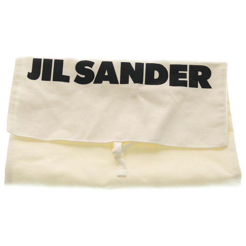 JIL SANDER(ジルサンダー) カンノーロ スモール レザー ワンショルダーバッグ ゴールド金具 ブラック レディース