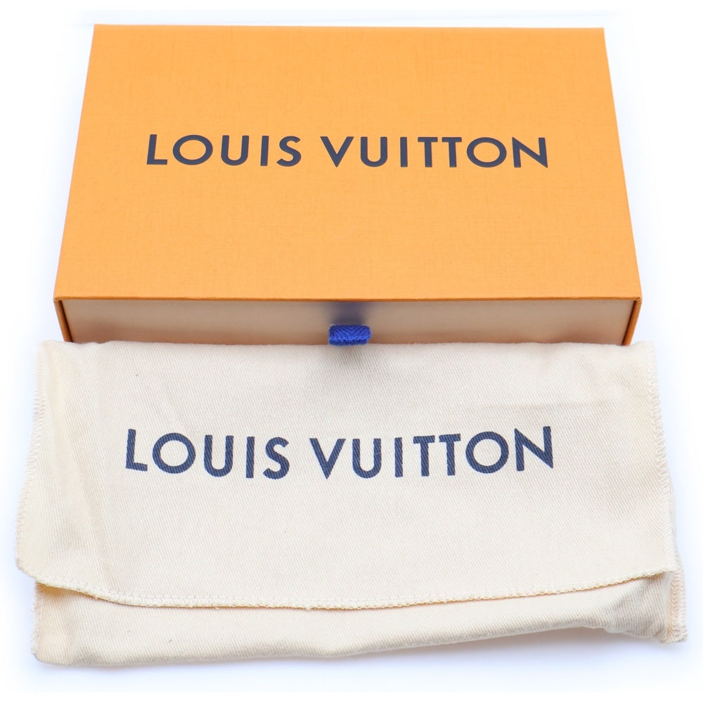 LOUIS VUITTON(ルイヴィトン) ポルトフォイユエミリー モノグラム フューシャ ロングウォレット 長財布 ブラウン×ワインレッド PVC レザー M60697 ゴールド金具 レディース