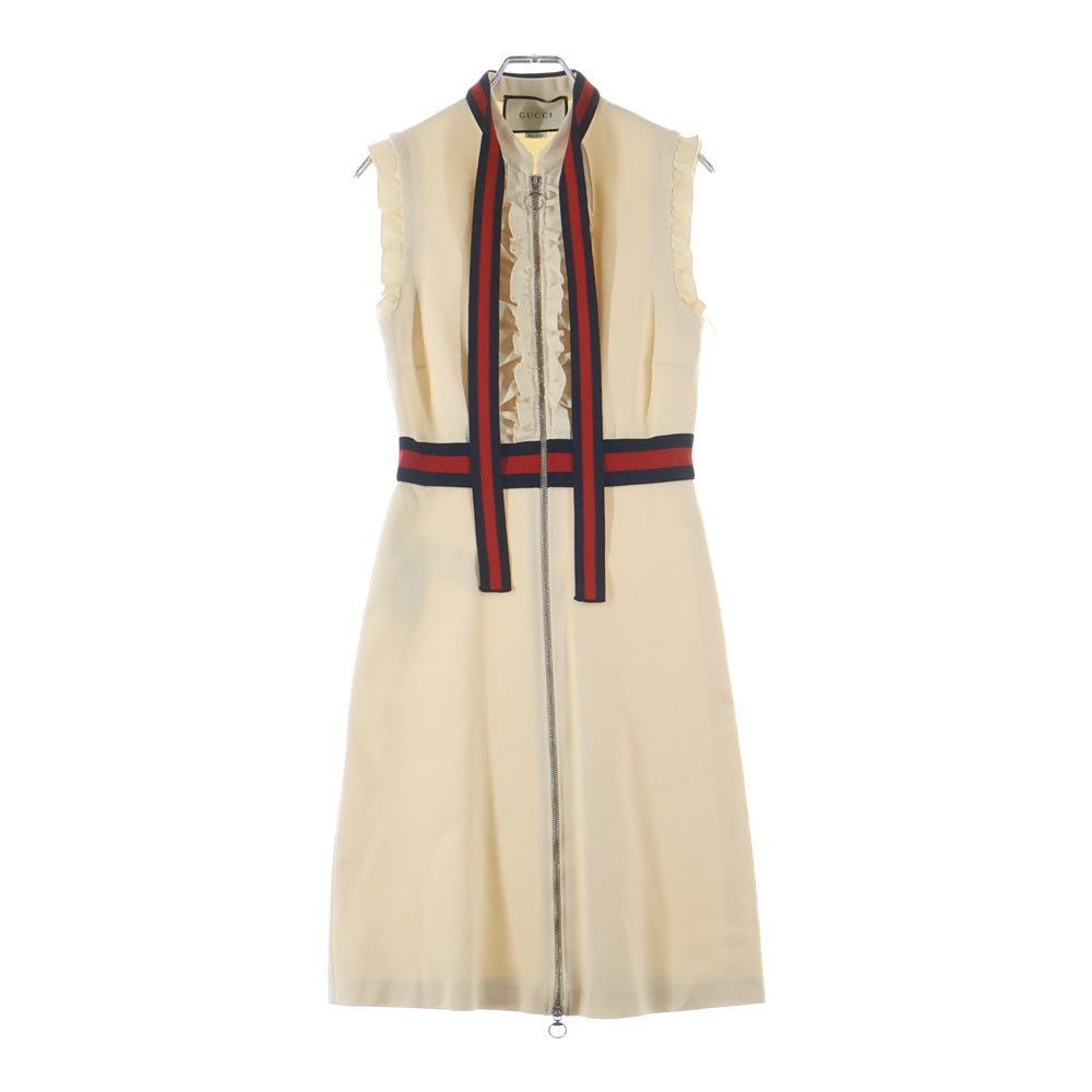 GUCCI(グッチ) シェリーライン ジャージー ノースリーブ フリル GUCCI(グッチ) シェリーライン ジャージー ノースリーブ フリル