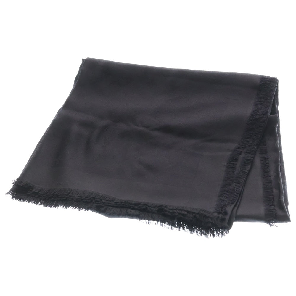 LOUIS VUITTON(ルイヴィトン) ショールモノグラム シルクウールストール ブラック M71329 レディース