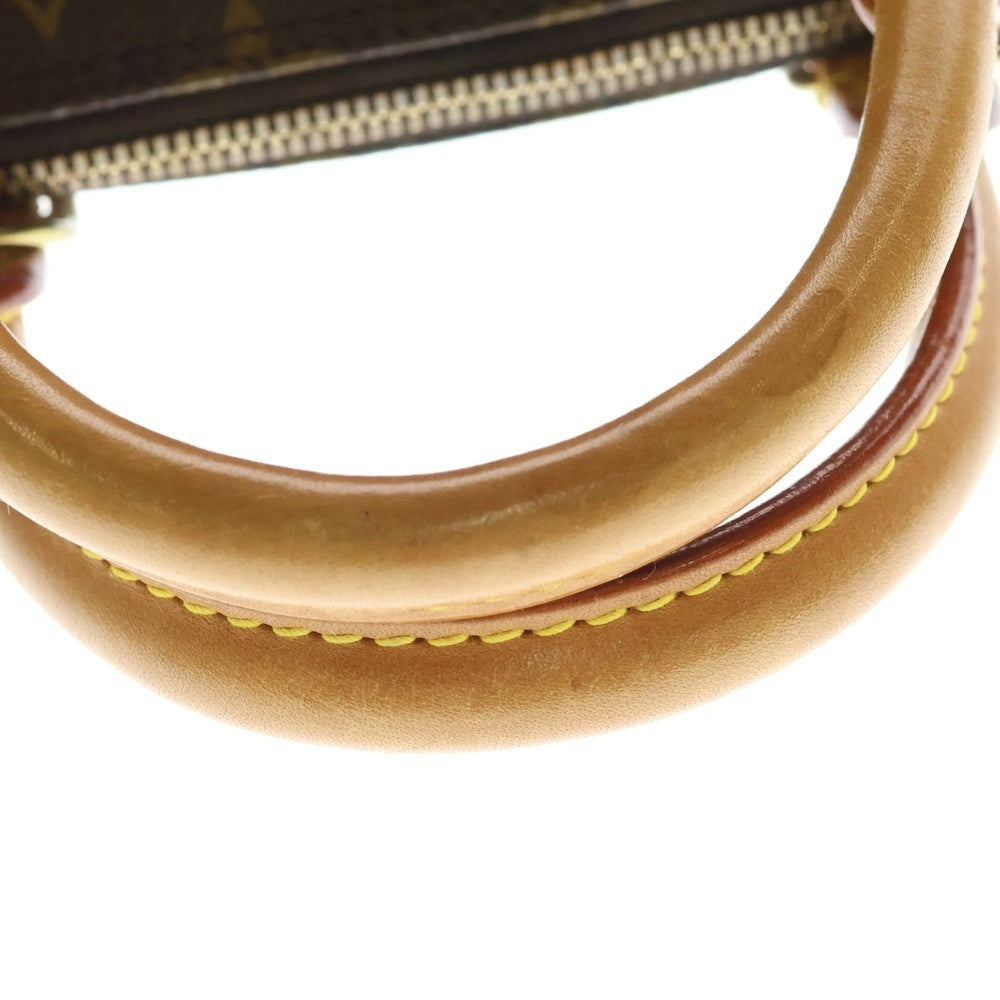 LOUIS VUITTON(ルイヴィトン) モノグラム アルマ ハンドバッグ ブラウン レザー×PVC ゴールド金具 M51130 レディース