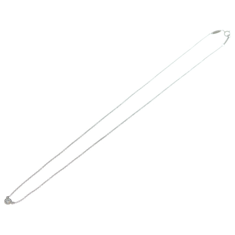 TIFFANY & Co.(ティファニー) バイザヤード 1PDネックレス ペンダント Pt950 プラチナ レディース