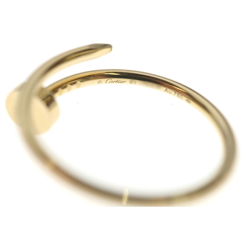 Cartier(カルティエ) ジュストアンクル スモール リング Au750 K18 YG イエローゴールド
