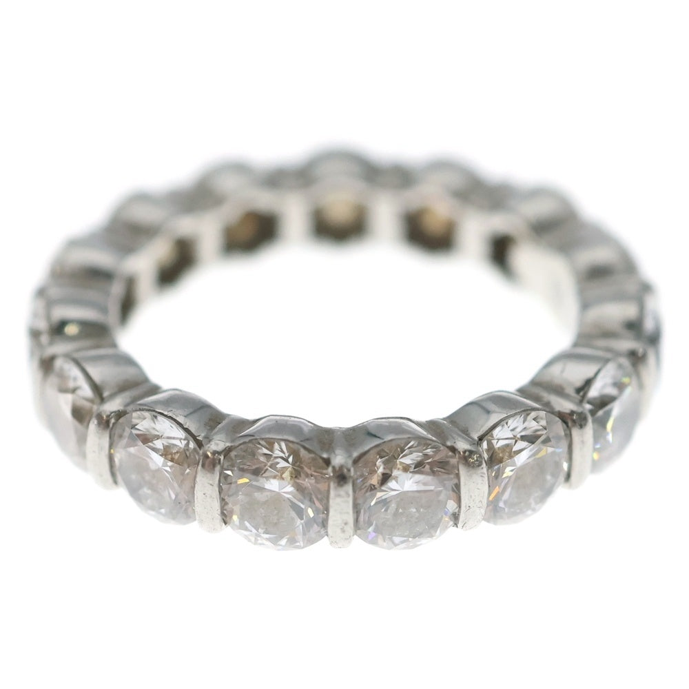 HARRY WINSTON(ハリーウィンストン) ラウンドカット プロングセット フルエタニティ ダイヤ リング 指輪 Pt950 プラチナ