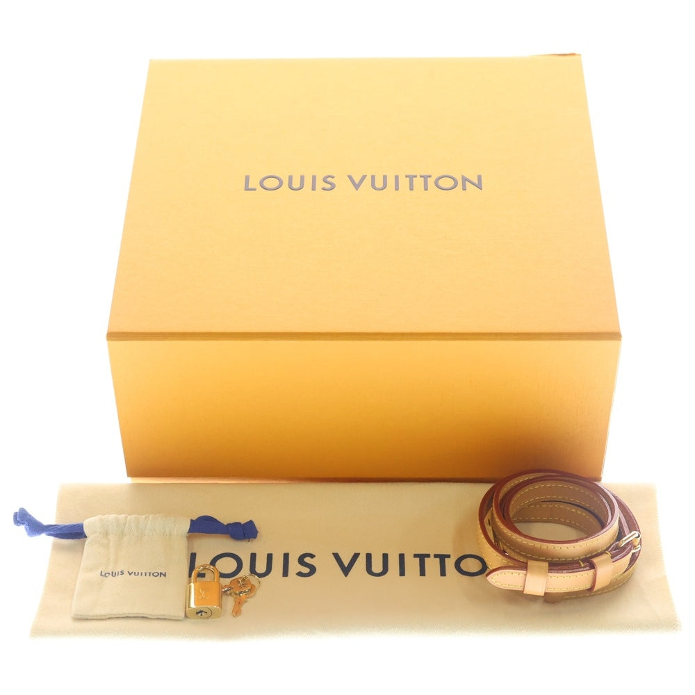 LOUIS VUITTON(ルイヴィトン) スピーディバンドリエール20 モノグラム デュンヌ PVC レザー 2WAY ハンド ショルダーバッグ ゴールド金具 アイボリー/ベージュ M46906 レディース