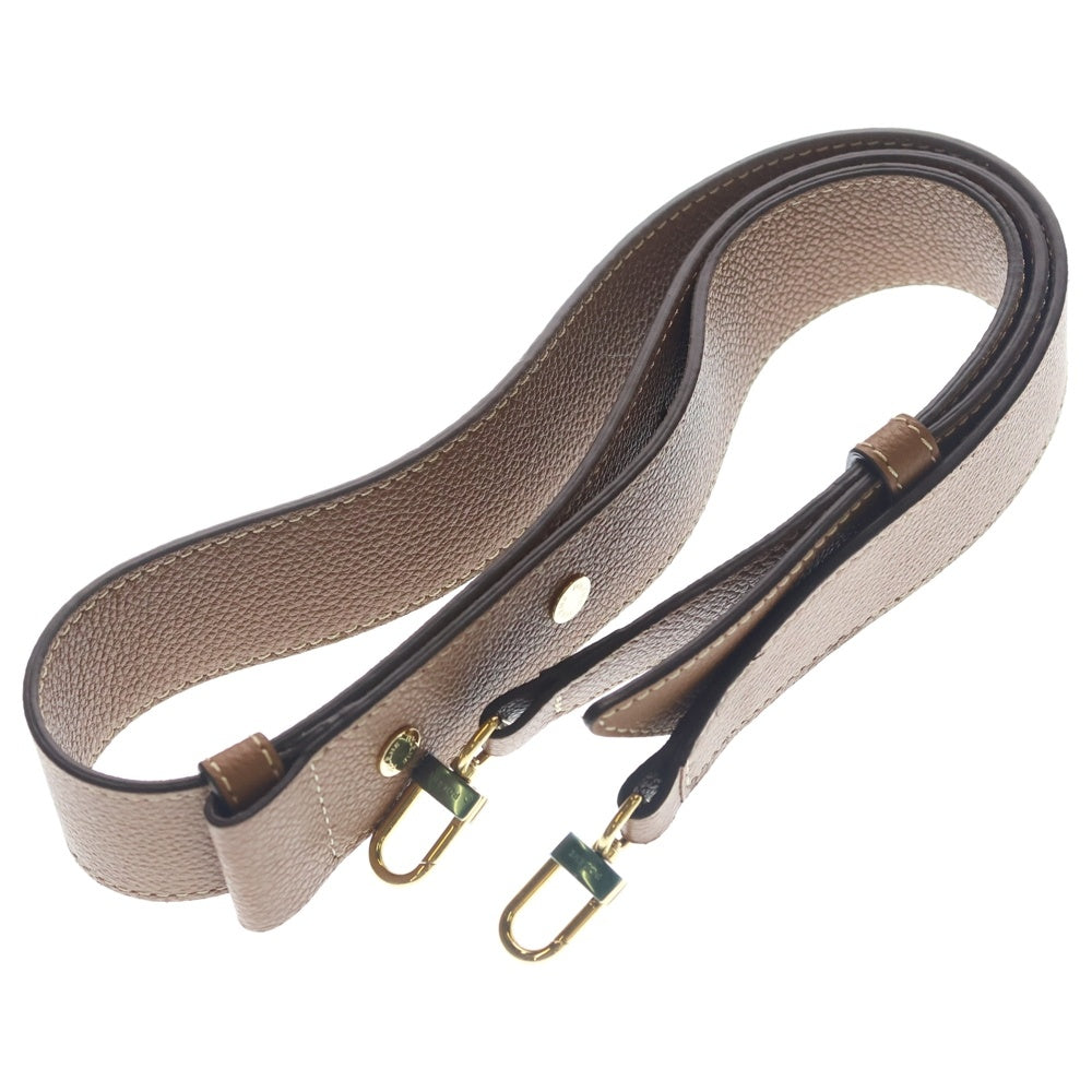 Polene(ポレーヌ) モッキ ハンドバッグ ショルダーバッグ ブラウン レザー ゴールド金具 レディース