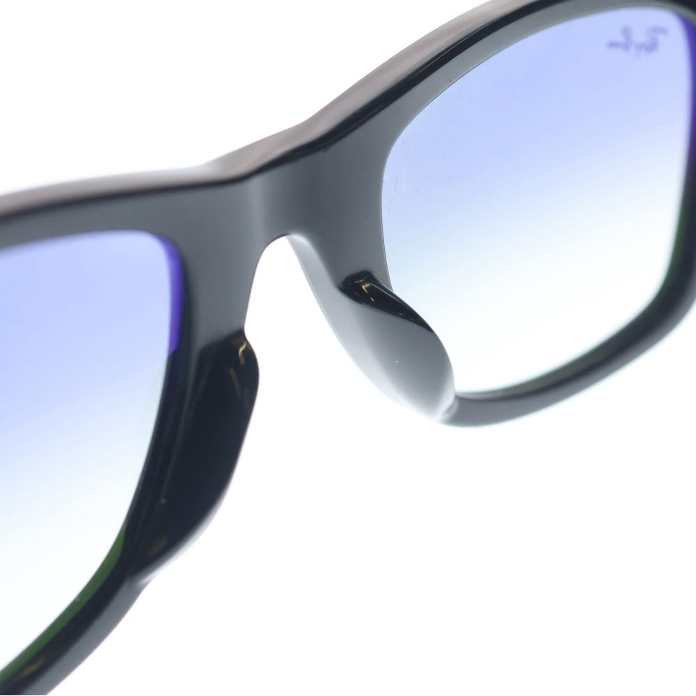 Ray Ban(レイバン) ウェイファーラー サングラス ブルーレンズ 眼鏡 ブラック