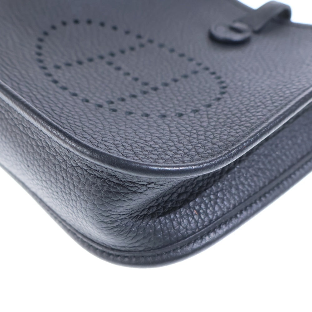 HERMES(エルメス) エブリンTPM ブラック トゴ ショルダーバッグ ゴールド金具 K刻印 レディース