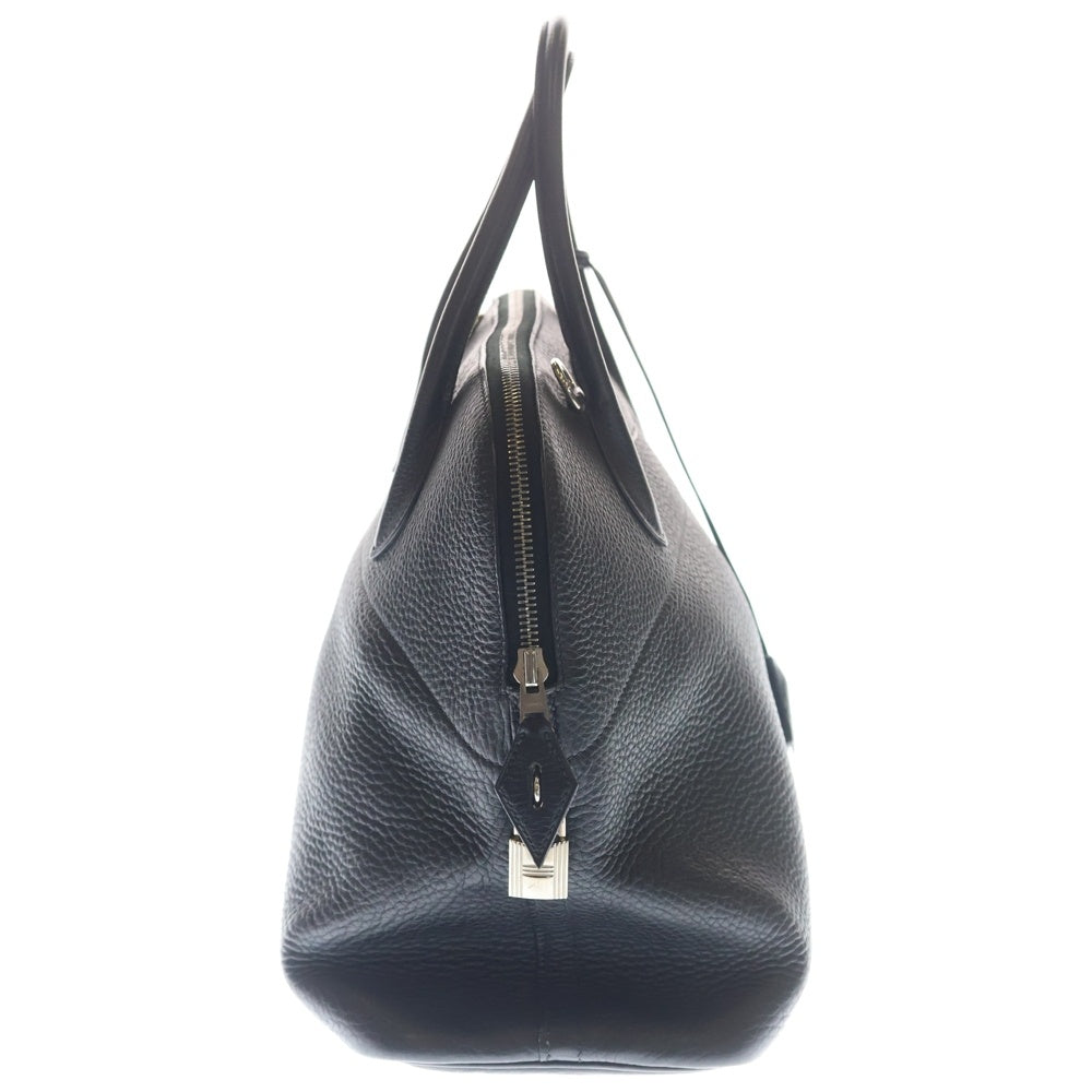 HERMES(エルメス) ボリード35 トゴ レザー 2WAY ハンド ショルダーバッグ シルバー金具 ブラック □H刻印 レディース